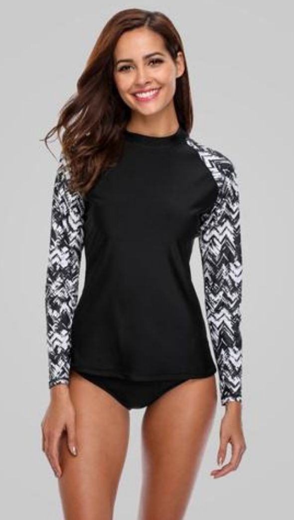 FIONA - Summer Long Sleeve Rashguard | Ariani Collections Co.