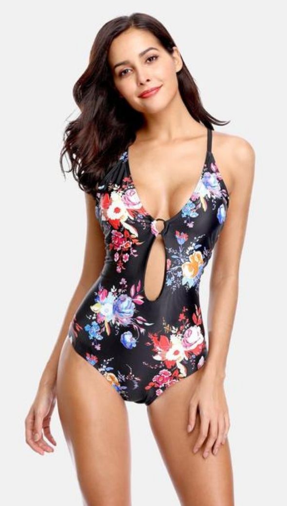 MYLAH - Sexy V Neck Hollow Out Monokini | Ariani Collections Co.