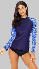 KHLOE - Women' Long Sleeve Rashguard | Ariani Collections Co.