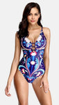 MADISON - Deep V Neck Strappy Swimwear | Ariani Collections Co.