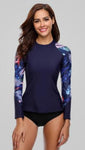 SAVANNAH - Retro Floral Rashguard | Ariani Collections Co.