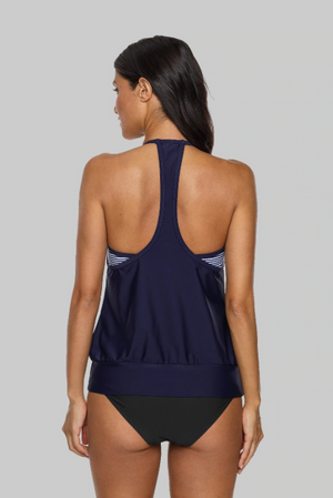 EDEN - Women Strap Colorblock Tankini Set | Ariani Collections Co.