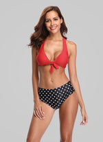 NATALIA - Retro Polka Dot Bikini Set } Ariani Collections Co.