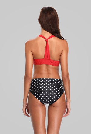 NATALIA - Retro Polka Dot Bikini Set } Ariani Collections Co.