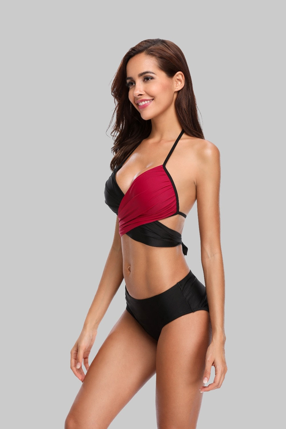 ARABELLA - Halter Cross Bikini Set | Ariani Collections Co.