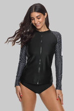 CAMILA - Women Zipper Rashguard | Ariani Collections Co.