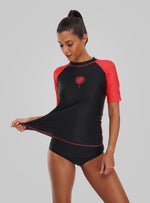 HANNAH - Short Sleeve Top Rashguard | Ariani Collections Co.