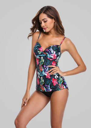 ELLA - Floral Push Up Two-piece Set | Ariani Collections Co.