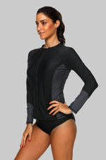 AUDREY - Women Zip Up Rashguard | Ariani Collections Co.