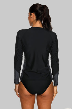 AUDREY - Women Zip Up Rashguard | Ariani Collections Co.