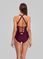 HAZEL - Back Cross Deep-V Monokini | Ariani Collections Co.