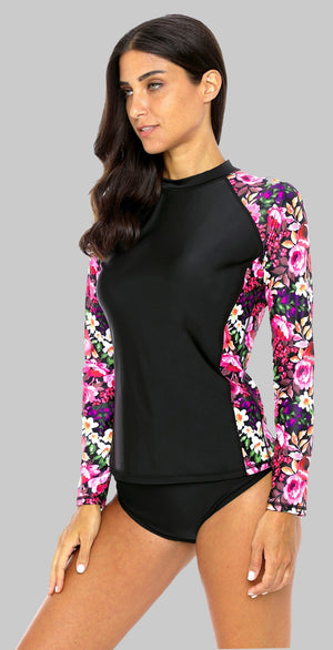 KHLOE - Women' Long Sleeve Rashguard | Ariani Collections Co.