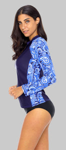 KHLOE - Women' Long Sleeve Rashguard | Ariani Collections Co.