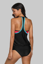 EDEN - Women Strap Colorblock Tankini Set | Ariani Collections Co.