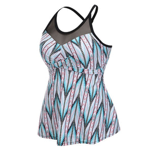 Summer Tankini High Waist Plus Size Swimwear - Ariani Collections