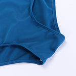 Plus Size Vintage Tankini Swimwear - Blue | Ariani Collections