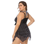 Plus Size Black Color Monokini Swimwear - Ariani Collections