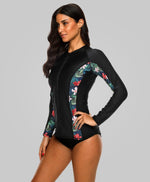 BRIELLE - Women Zip Up Rashguard | Ariani Collections Co.