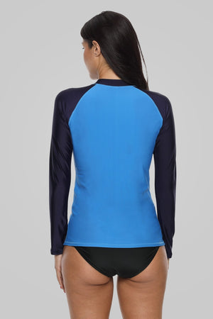 CELINE - Long Sleeve Zipper Rashguard | Ariani Collections Co.