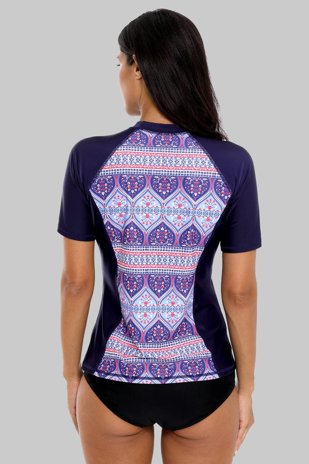 BROOKE - Geometric Print Rashguard | Ariani Collections Co.