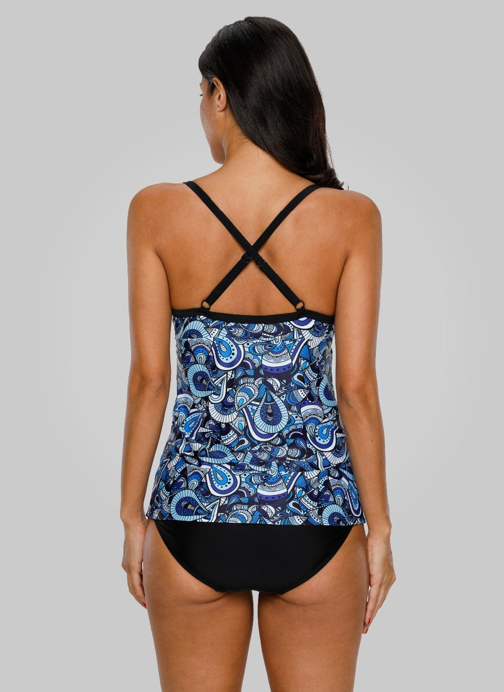 LEAH - Women Back Cross Swimwear Set | Ariani Collections Co.