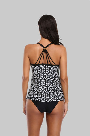 ANNA - Floral Printed Push Up Tankini Set | Ariani Collections Co.