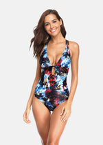 HAZEL - Back Cross Deep-V Monokini | Ariani Collections Co.