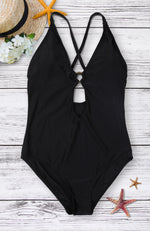 MYLAH - Sexy V Neck Hollow Out Monokini | Ariani Collections Co.