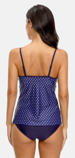 MARGARET - Women Polka Dot Tankini Set | Ariani Collections Co.