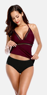 ALEXANDRA - Women's Hollow out Tankini Set | Ariani Collections Co.